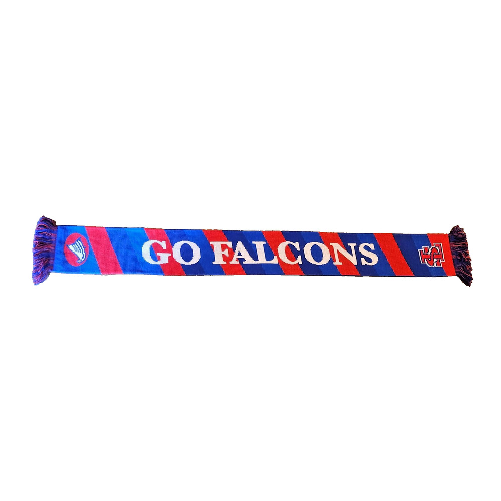 St Louis Falcons Minor League Football MLF Team Double-Sided Neck Scarf Blue Red